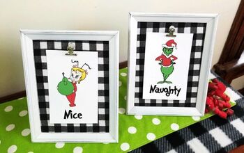 Christmas Printables With Dollar Store Frames