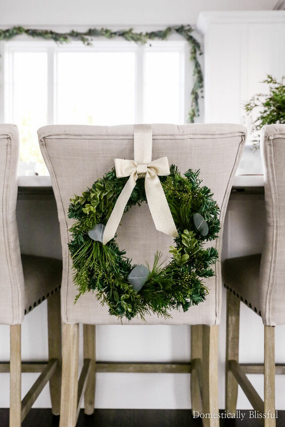 diy mini chair christmas wreaths