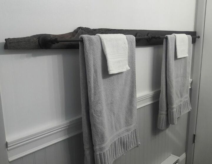 secure towel rack solution