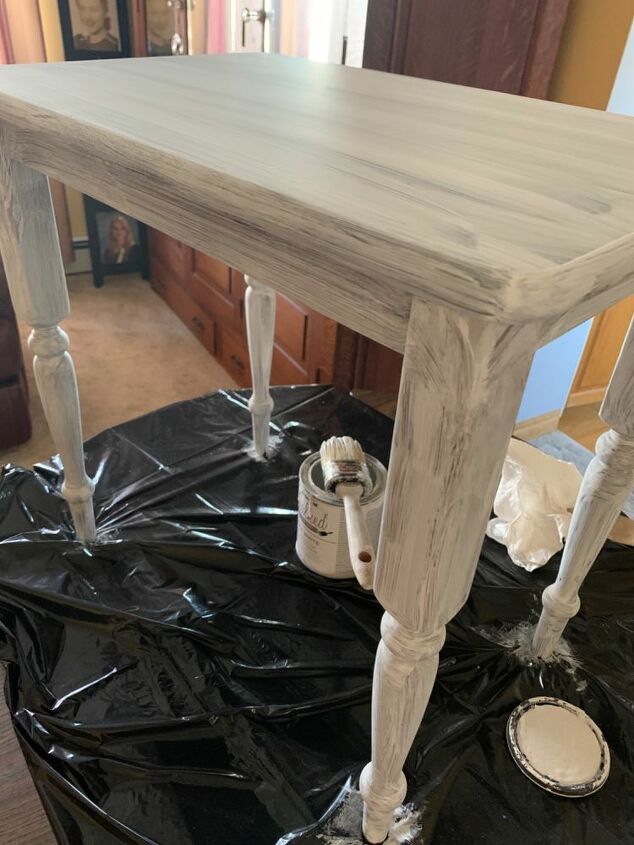 refurbished farmhouse style nesting tables