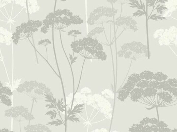 q we have decorated with a strong mustared and grey wallpaper which