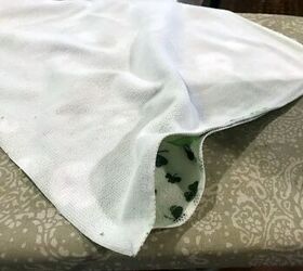 how to no sew make pillows from hand towels