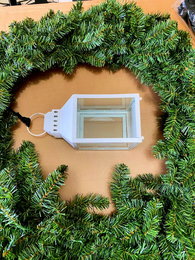 how to dress up a store bought wreath