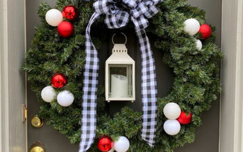 How to Dress Up a Store Bought Wreath