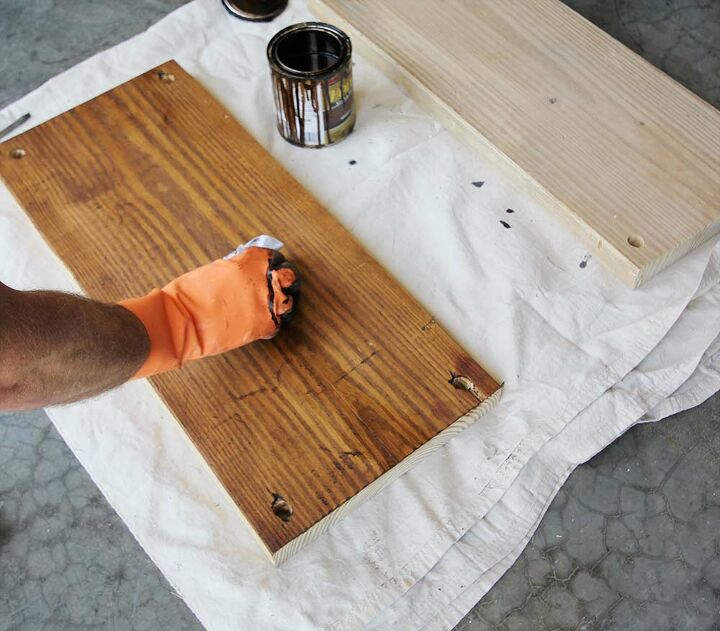 how to build and hang single seat porch swings