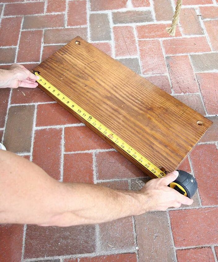 how to build and hang single seat porch swings