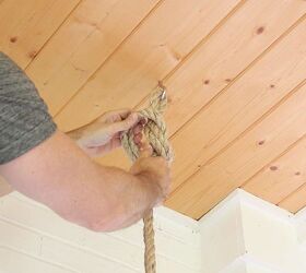 how to build and hang single seat porch swings