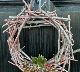 a low cost wreath the whole family can join in with