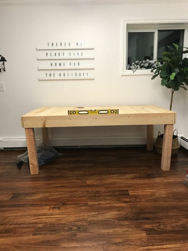 mesa de banquete de madera