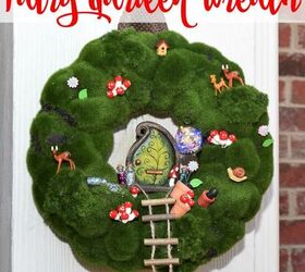 Make a Fairy Garden Wreath