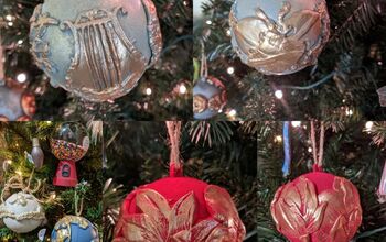  Decorações de Natal únicas e elegantes usando moldes de papel e argila de silicone