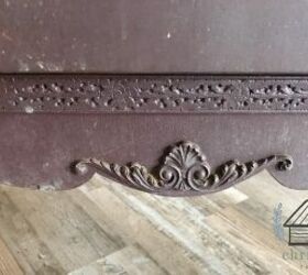 vintage buffet makeover trash to treasure, Beautiful Carvings