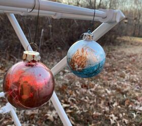 how to hydro dip ornaments to create keepsakes