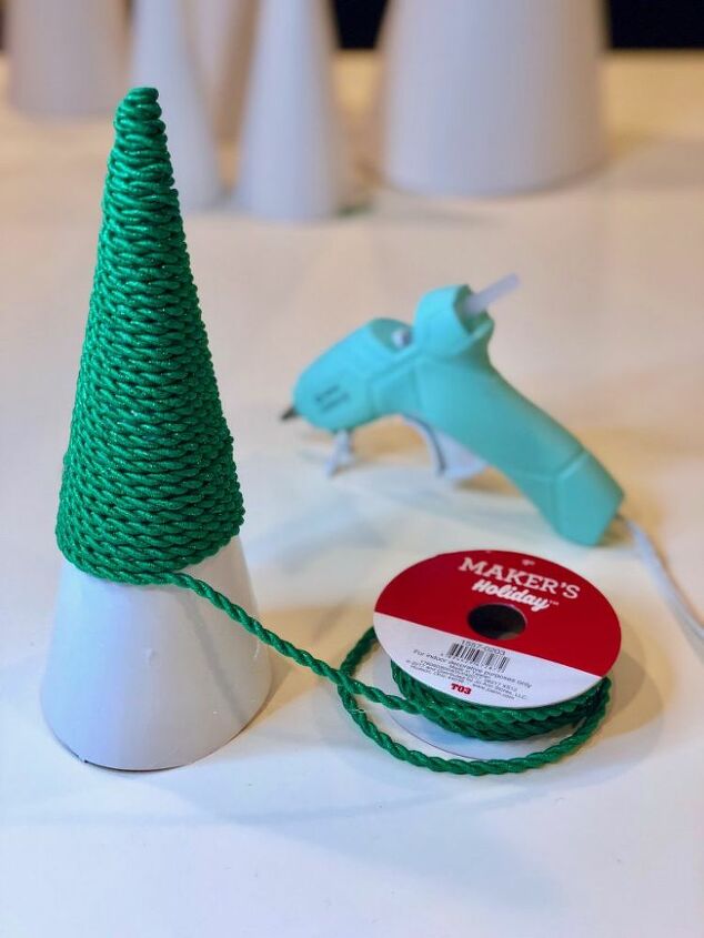 diy cone christmas trees