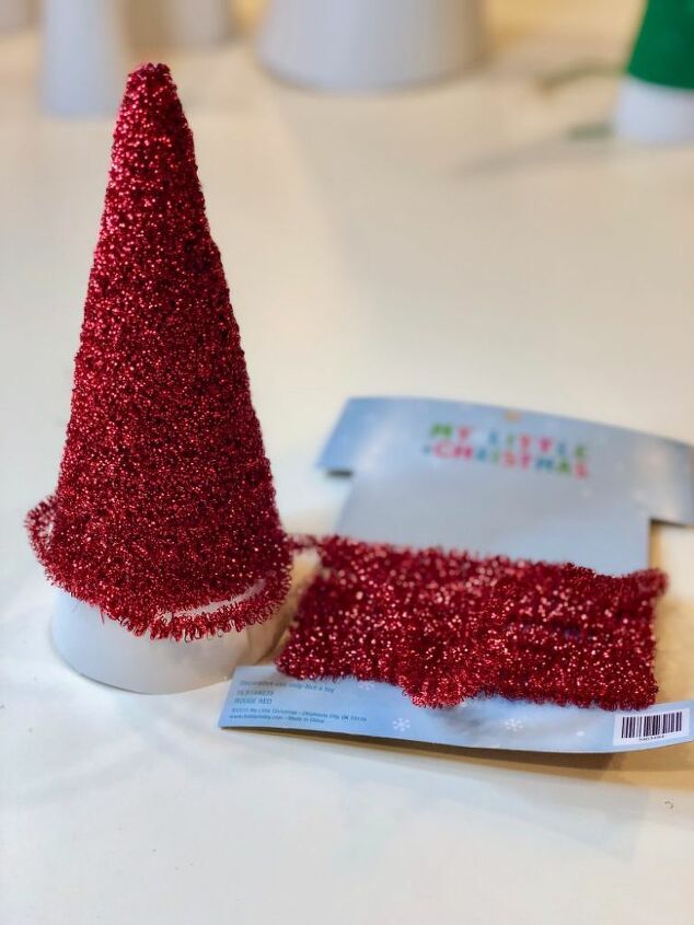 diy cone christmas trees