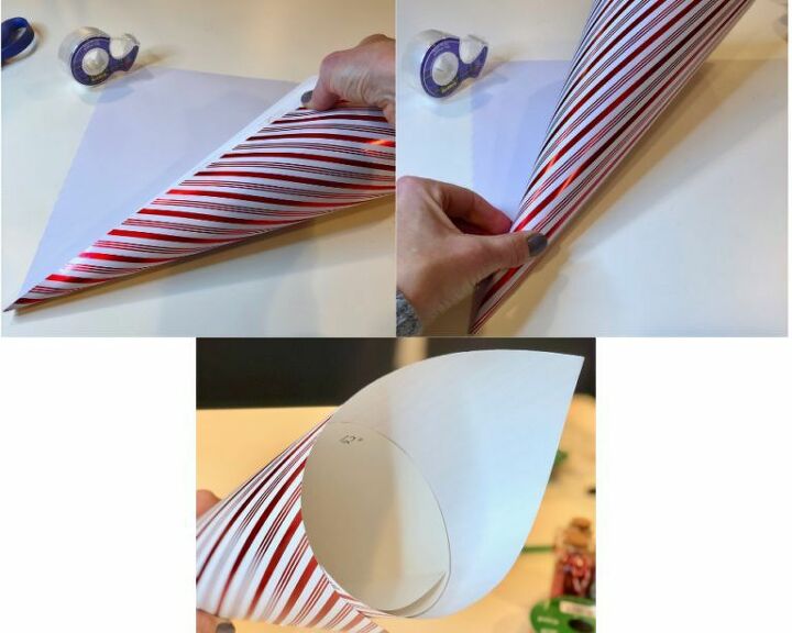 diy cone christmas trees