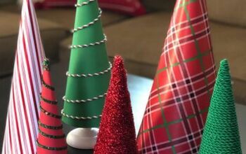 DIY Cone Christmas Trees