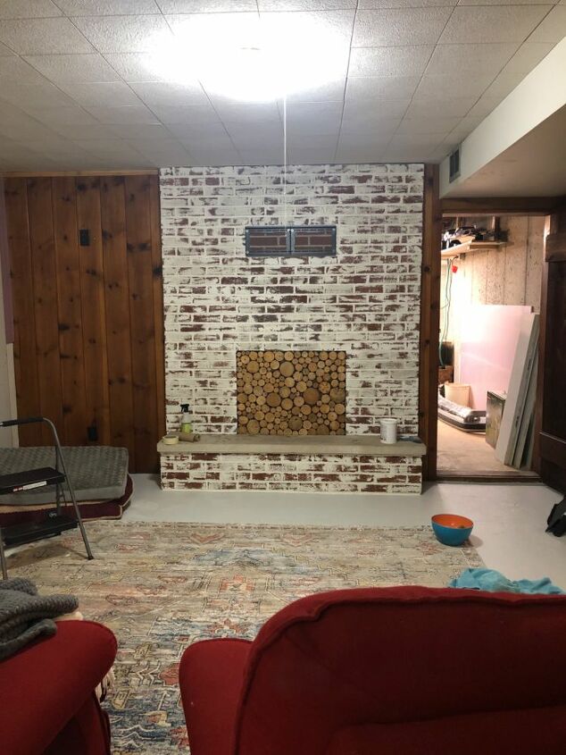 diy painted concrete floor