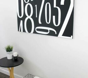 subway canvas art with numbers