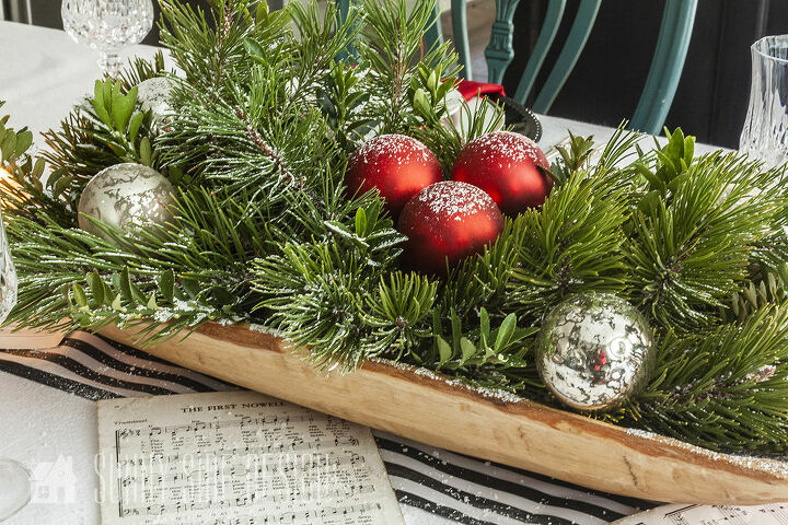 decoracion de la mesa festiva simple y festiva