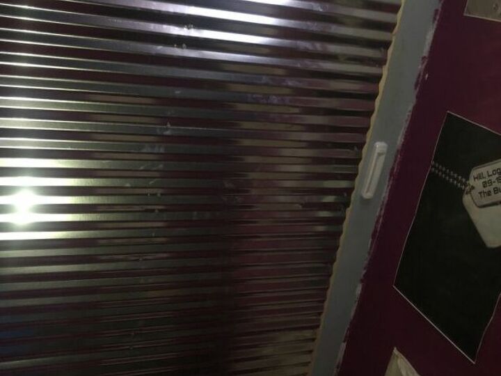 q how can you cover or ceiling light with out using the metal sheet