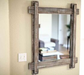 diy mirror frame for entryway