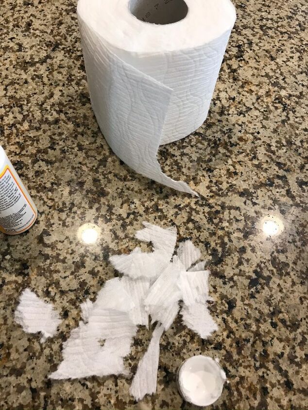 mueco de nieve de papel higinico