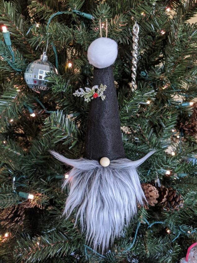 adornos para el rbol de navidad de gnomos divertidos y de moda