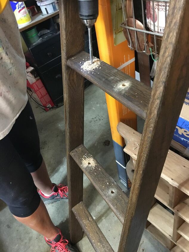 two sided porch ladder