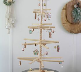 How to Make a Wooden Dowel Christmas Tree DIY | Hometalk