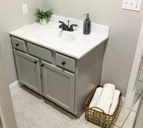Paint Your Outdated Bathroom Counterop for Less Than $5