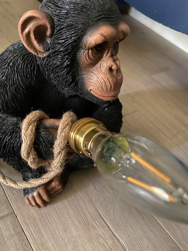create your own monkey lamp