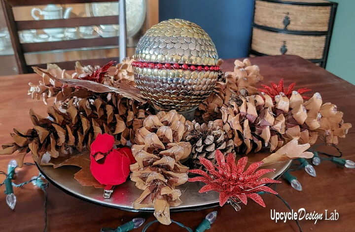 decoracin fcil de bolas de navidad con caja de regalo oculta