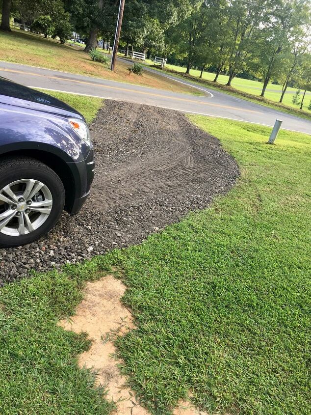 q safely get rid of grass from my driveway