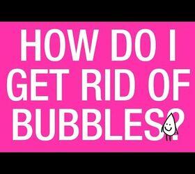 Cómo evitar que queden burbujas en la resina epoxi