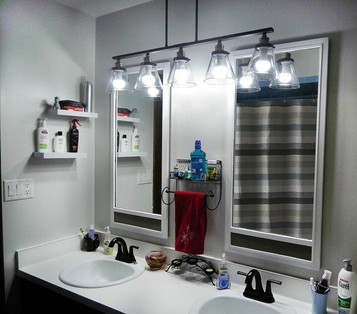 updating bathroom mirrors