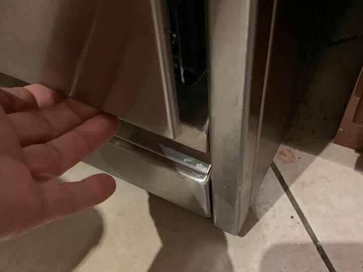 q secure glass panel on oven