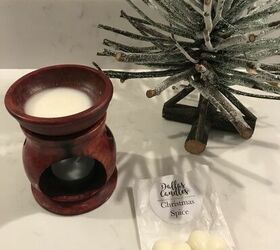 the easiest way to change your wax melt, Christmas scented wax melts