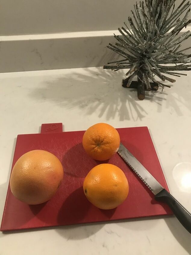 como fazer suas prprias frutas secas neste natal, toranjas e laranjas