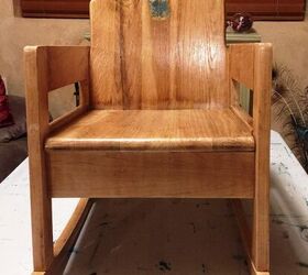 Restoring an Antique Children's Rocking Chair