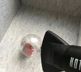 Here's why you should blow dry your ornaments this week