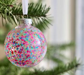 Melted Crayon Christmas Ornaments