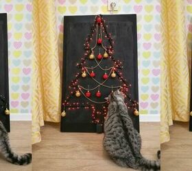 anti cat christmas tree