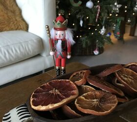 how to make your own dried fruit this christmas, Use to make a scented display for Christmas