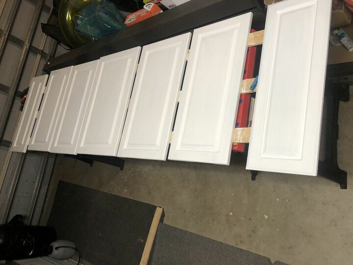 125 00 kitchen makeover, Assembly line painting