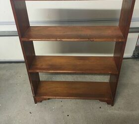 a new look for an old bookcase