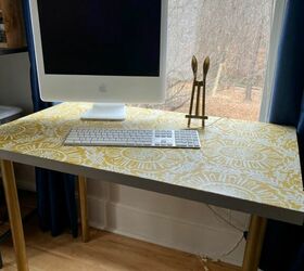 IKEA Hack - Linnmon Refresh With Peel N Stick Wallpaper