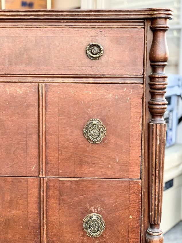 diy dresser makeover before after