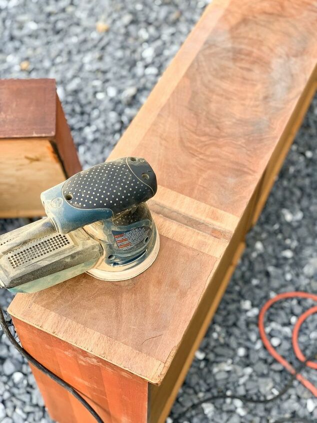 diy dresser makeover before after