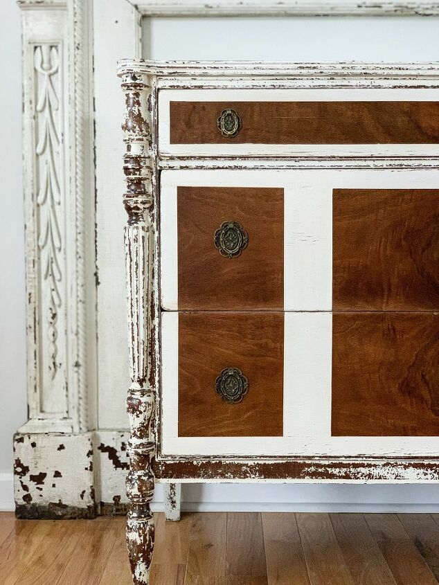 diy dresser makeover before after